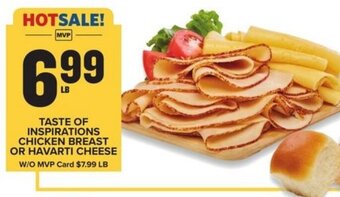 Food Lion Taste Of Inspirations Chicken Breakfast Or Havarti Cheese offer