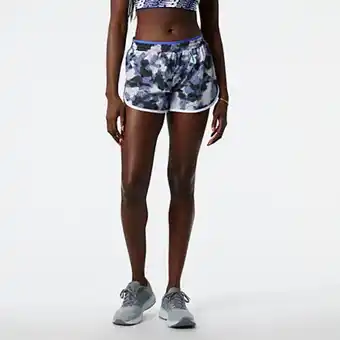 New Balance Printed accelerate short 2.5 inch offer