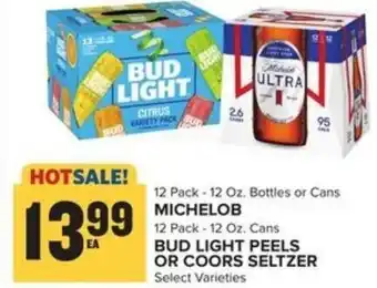 Food Lion Bud Light Peels, Michelob Ultra 12 oz offer