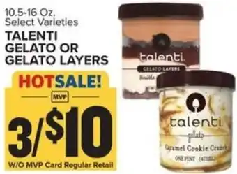 Food Lion Talenti Gelato 10.5-16 oz offer
