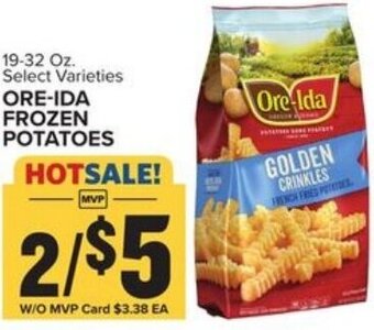 Food Lion Ore-ida Frozen Potatoes 19-32 oz offer
