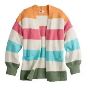 Kohl's Girls 6-20 so® slouchy boyfriend cardigan in regular & plus offer