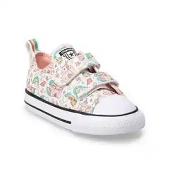 Kohl's Converse chuck taylor all star rainbow castles 2v baby / toddler sneakers offer