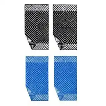 Kohl's The big one® 4-pack woven standard geometric beach towel set offer