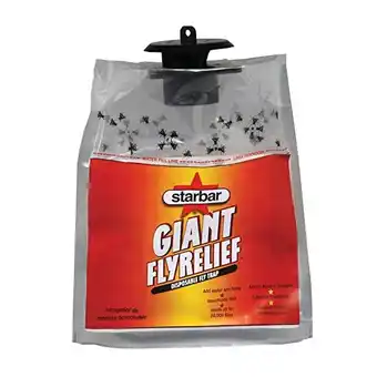 Theisen's Starbar giant fly relief disposable trap bag offer