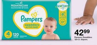 Target Pampers swaddlers offer