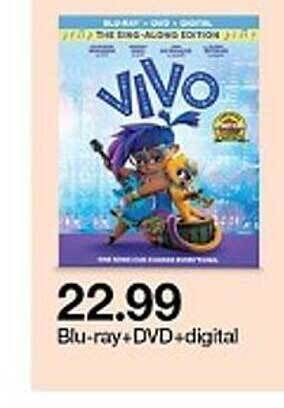 Target Blu-ray + dvd + digital offer