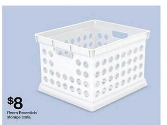 Target Room essentials storage crate offer