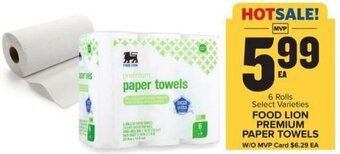 Food Lion Food Lion Premium Paper Towels offer
