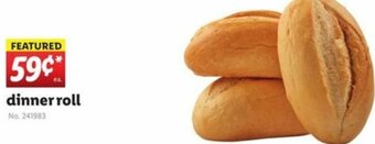 Lidl Dinner Roll offer