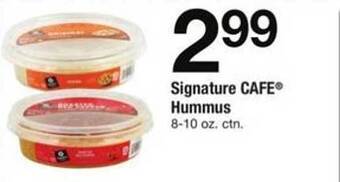 ACME Signature cafe hummus offer