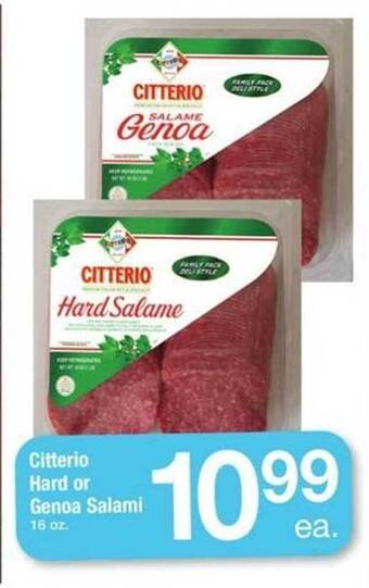 ACME Citterio hard or genoa salami offer