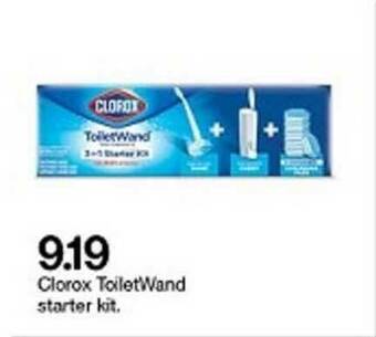 Target Clorox Toiletwand Starter Kit offer
