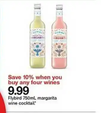 Target Flybird 750ml Margarita Wine Cocktail offer