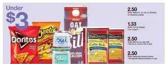 Target Doritos Or Cheetos Snacks, Oui By Yoplait 5-oz Yogurt, Silk 64oz Oat Milk, Almond Milk On Sale, Sargento Sliced Cheese offer