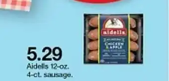 Target Aidells 12-oz 4-ct Sausage offer