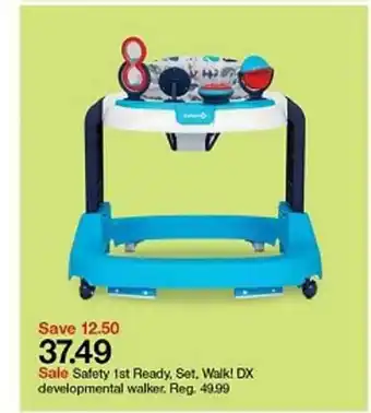 Target Safety 1st Ready Set Walk! Dx Development Walker offer