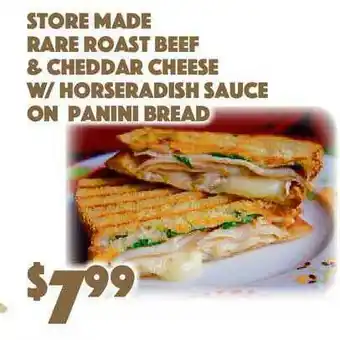 The Food Emporium Store Made Rare Roast Beef offer