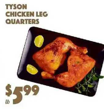 The Food Emporium Tyson Chicken Leg Quarters offer