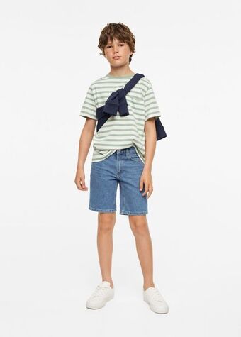 Mango Denim bermuda shorts offer