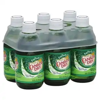 Canada dry ginger ale, 6-pack 6-10 oz
