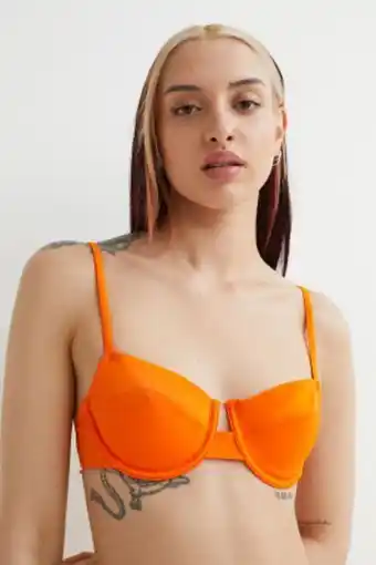 H&M Non-padded bikini top offer