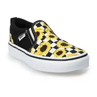 Kohl's Vans® asher sunflower girls' shoes offer