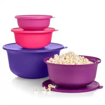 Tupperware Aloha home™ 4-piece bowl set offer