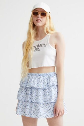 H&M Tiered mini skirt offer