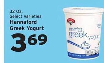 Hannaford Hannaford greek yogurt offer