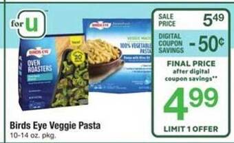 ACME Birds eye veggie pasta offer