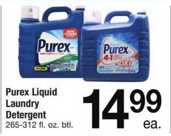 ACME Purex liquid laundry detergent offer
