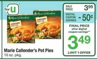 ACME Marie callender's pot pies offer