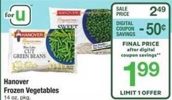 ACME Hanover frozen vegetables offer