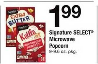 ACME Signature select microwave popcorn offer