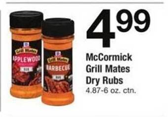 ACME Mccormick grill mates dry rubs offer