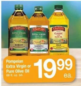 ACME Pompeian extra virgin or pure olive oil offer