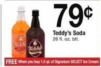 ACME Teddy's soda offer