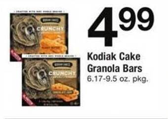 ACME Kodiak cake granola bars offer