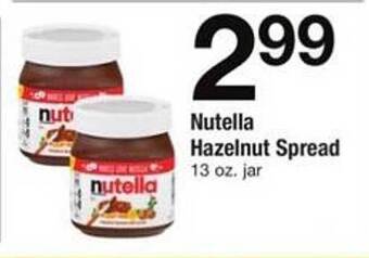 ACME Nutella hazelnut spread offer
