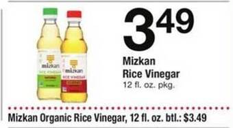 ACME Mizkan organic rice vinegar offer