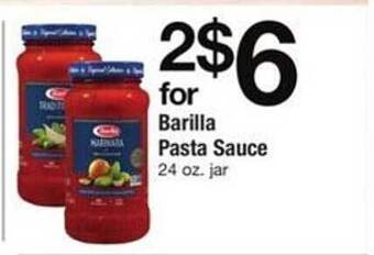 ACME Barilla pasta sauce offer