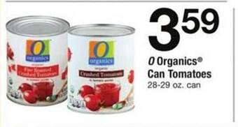 ACME O organics can tomatoes offer