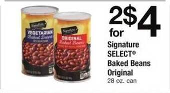 ACME Signature select baked beans original offer
