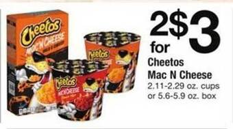 ACME Cheetos mac n cheese offer