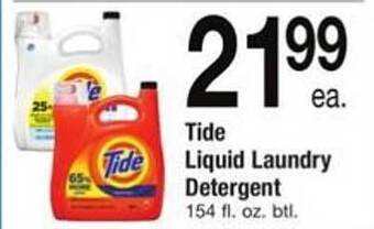ACME Tide liquid laundry detergent offer