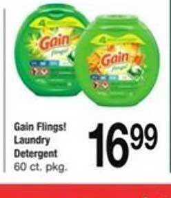 ACME Gain flings! laundry detergent offer