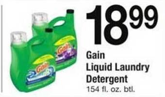 ACME Gain liquid laundry detergent offer