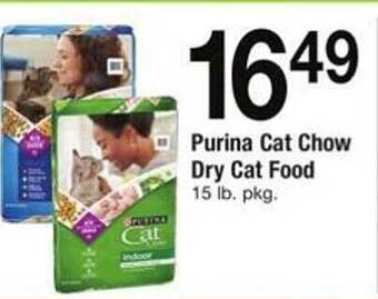 ACME Purina cat chow dry cat food offer