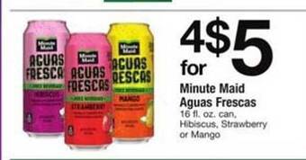 ACME Minute maid aguas frescas offer